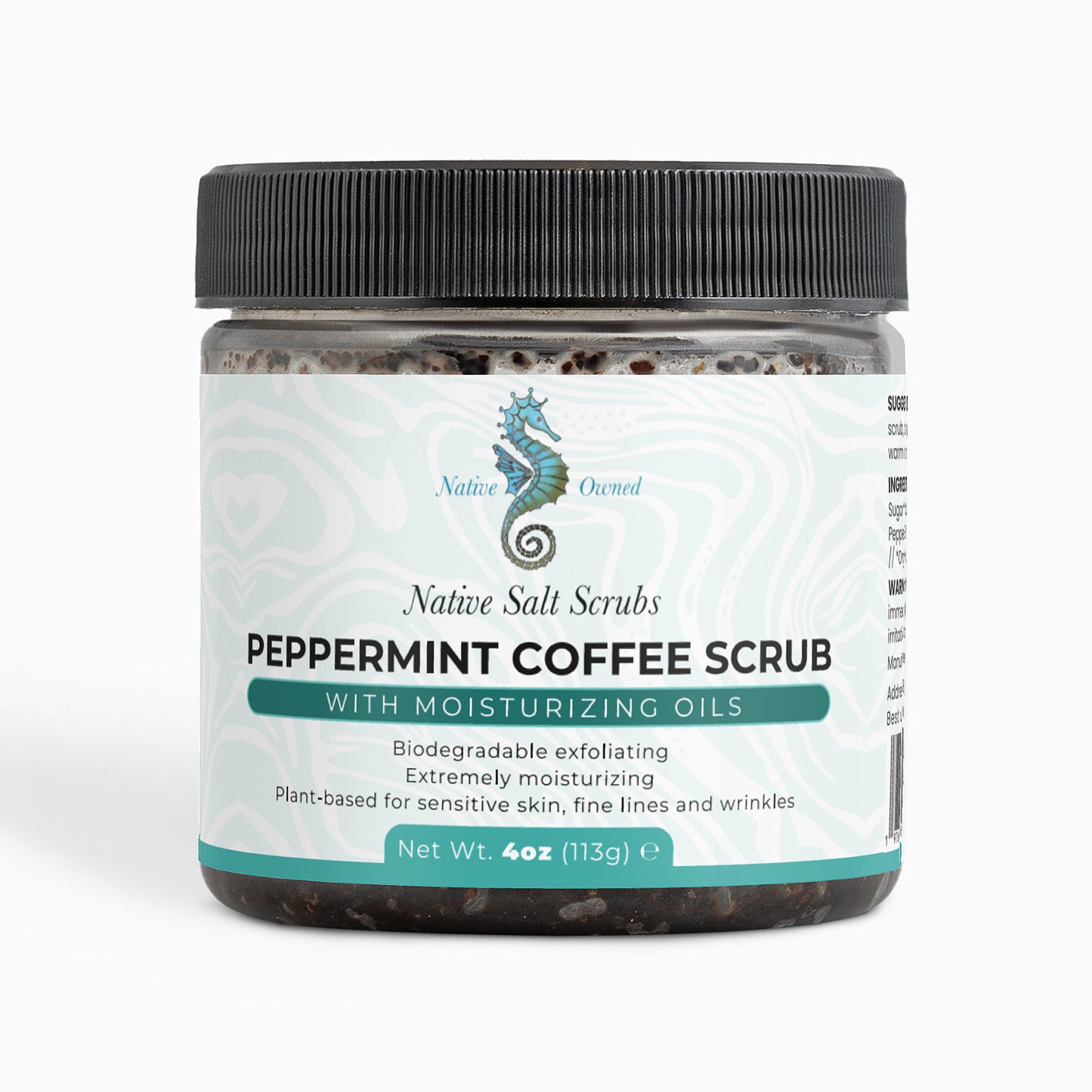 Peppermint Coffee Scrub